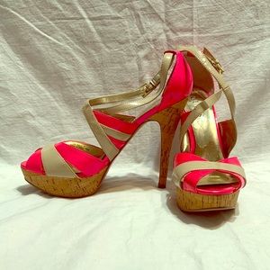 Guess strappy heels